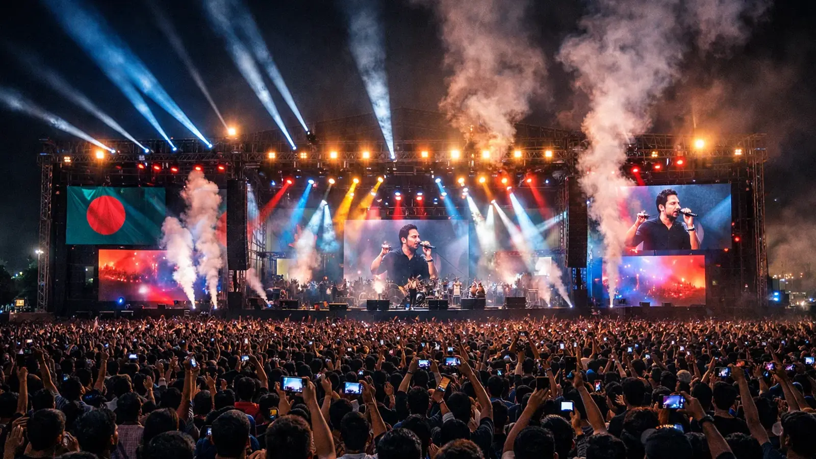 Concert and large-scale live production by Drishti Events
